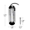Suministro de fábrica alta calidad impermeable 12/24V4LED camión remolque camión luz lateral luz de señalización luz trasera lateral