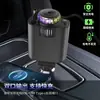 Nuevo Aromaterapia para Coche C7 Cinco en Uno Techo de Estrellas Cargador de Coche Cable Retráctil Multifuncional Cargador de Coche de Carga Rápida 120W