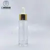 En Stock 15ml 30ml Botella Dispensadora con Gotero Líquido Original Botella Dispensadora de Vidrio para Perfume Botella para Aceite Esencial Botella para Cuidado de la Piel