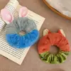 Diadema de Peluche Nick el Zorro Mismo Estilo que Zhao Lusi para Mujer, Cuerda para el Cabello de Animal Loco Nick Judy, Goma Elástica para el Cabello de Dibujos Animados