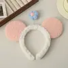 Nueva Diadema de Felpa de Dibujos Animados, Para Tomar Fotos de Niña en Parque de Atracciones, Pasador Lindo, Pinza Dulce para el Cabello, Diadema para Maquillaje y Lavado de Cara