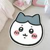 Alfombra Linda de Expresión de Dibujos Animados para Dormitorio, Junto a la Cama, Alfombra Linda, Cachemira Engrosada, Felpudo, Alfombra para Piso de Sofá de Sala de Estar