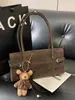 Bolso Tote Retro de Moda para Viajes Diarios para Mujer, Nuevo Estilo Primavera 2026, Textura Elegante, Versátil, Bolso Simple de Hombro o Axila