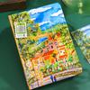 Fujian Pingtan Island AR Seal Este cartão perfurado de ponto cênico esta livraria papelaria lembrança atacado estudante presentes criativos