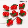 Paisaje en Miniatura Simulación Frutas Luminosas Verduras Comida Juguete Figura de Resina Pinza para el Cabello Decoración DIY Accesorios Figura Pequeña Tridimensional