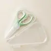 Tesouras de Cerâmica Tesouras para Comida de Bebê Tesouras Pequenas Ferramentas para Cortar Carne e Vegetais Infantis Caixa de Armazenamento Portátil Tesouras Atacado