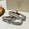 Sandalias Planas Cómodas Casuales para Mujer de Talla Grande Estilo Nuevo Primavera 2026 Comercio Exterior Talla Única