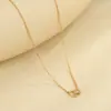 Bajo el Árbol Banyan Plata de Ley S925 Estilo Japonés y Coreano Nicho Nudo Alcalino Corazón Collar para Mujer, Diario Simple Bañado en Oro de 14K Gargantilla