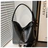 Bolsa de Ombro Tecida à Mão de Grande Capacidade, Bolsa de Braço Feminina de Alta Qualidade, Bolsa Tote Fashionável para Carregar na Mão ou no Ombro, Versátil