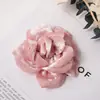Atmósfera Retro Perezosa de Otoño e Invierno Camelia de Terciopelo Clip DIY Lazo para el Cabello Tocado Broche Ropa Flor Accesorios