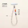 Chaveiro de Pedra de Cristal Natural Runya, Pingente de Celular Anti-Perda, Cordão Chaveiro Desmagnetizador de Cascalho Atacado