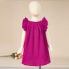Venta directa de fábrica de ropa infantil transfronteriza, vestido de estilo extranjero, linda falda sin mangas de color sólido para niños, falda de princesa coreana para niños, venta al por mayor