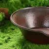 Melamina Estilo Montanha Cozido Lento Carne de Nove Segundos Fumaça Artística Tigela de Gelo Seco Mesa de Hot Pot Comercial Atacado