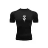2026 Hombre Aliexpress Versátil Running Deportes Moda Entrenamiento Popular Manga Corta Exterior Compresión Camiseta Venta al por Mayor