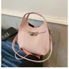 2026 Nueva Moda Bolso de Hombro Versátil Bolso de Mano Casual Bolso Cruzado de Axila con Textura de Lichi Bolso Cruzado Sencillo