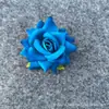 Simulação flor rosa pequena atacado uso em casamento miolo de botão cabeça de flor de rosa adereços para arranjo de flores flores cabeça de flor de rosa