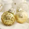 Decorações de Natal de Novos Produtos Transfronteiriços Platinum Boutique Conjunto de Bolas de Natal Pintadas para Pet Bolas de Decoração para Árvore de Natal