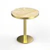 Conjunto de Mesa e Cadeiras para Café de Luxo Leve, Balcão Transparente Estilo Americano, Restaurante, Mesa de Jantar de Ardósia, Bistrô, Mesa e Cadeiras para Refeição Comercial