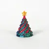 Nova árvore de Natal impressa em 3D transfronteiriça, cone espiral para alívio de estresse, presente criativo, brinquedo educativo, brinquedo divertido espiral de duas cores