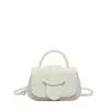 Bolso de Mano Cuadrado Pequeño Transfronterizo Fresco de Moda para Mujer, Bolso de Hombro con Patrón de Ondas de Agua Nuevo Verano 2026, Bolso Cruzado de Gama Alta