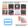 2025 En Stock Hebilla Estilo Japonés Accesorios de Equipaje Coloridos Hebilla Estilo Japonés de Tres Velocidades Hebilla Ajustable Multiespecificación