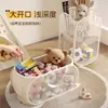 Cesta de Almacenamiento para Juguetes Sala de Estar Infantil Hogar Gran Capacidad Muñeco de Peluche Bloques de Construcción para Bebés Cesta de Almacenamiento de Barril Portátil