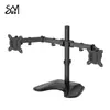 Suporte para Monitor de Tela Dupla Senmi de 13-32 polegadas Suporte de Mesa para Computador Braço Duplo Rotativo para Tela Suporte de Computador