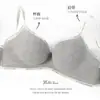 Sutiã Esportivo Feminino Sexy Sem Aro Letras Peitos Anti-queda Estilo Esportivo Mostruário de Roupas Íntimas