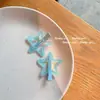 Novo grampo de cabelo sem costura de estrela de cinco pontas franja quebrada grampo de cabelo não machuca o cabelo grampo de cabelo lateral colorido doce meninas grampo de cabelo infantil
