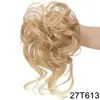 Peruca de comércio exterior peruca europeia e americana anel de peruca moda cabeça de bola de cabelo trança de barba longa rabo de cavalo artefato de cabelo