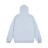 Sudadera con capucha a rayas estilo coreano con bordado de durazno, disponible para hombres y mujeres, nueva colección otoño 2026, estilo holgado y casual