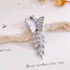 Acessórios para Joias DIY Pingente de Colar Borboleta Dinâmica Zircônia Micro-Incrustada Banho de Ouro 18K Color-Preserving Acessórios para Colar Pulseira