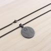 Colar Masculino Europeu e Americano Transfronteiriço Moda Personalizado Aço Inoxidável Redondo Marca Estilo Esportivo Pingente de Basquete Futebol Vôlei Joias