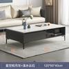 Mueble de TV para Sala de Estar, Gabinete de Piso de Lujo Ligero Estilo Italiano, Almacenamiento para Apartamentos Pequeños, Mesa de Café, Combinación de Mueble de TV, Uso Doméstico Minimalista