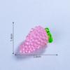 Micro paisaje creativo luminoso fruta pequeña fresa durián adorable grano bolsa ciega accesorios DIY mini adornos pequeños