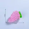 Paisaje en miniatura, simulación creativa, casa de frutas brillante, figuritas lindas, decoraciones DIY, accesorios de bolsa sorpresa, adornos en miniatura
