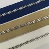No. Cremallera de aleación de titanio metálico de 3 cremalleras dobles con código electrochapado para equipaje, estándar nacional GCC