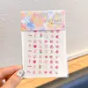 Pegatinas para Uñas Infantiles de Kuromi, Pegatinas para Uñas Autoadhesivas Despegables Tridimensionales para Niñas Pequeñas, Pegatinas para Bebés Nuevas