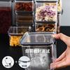 Frasco Sellado Grano Frasco de Almacenamiento de Cocina Frasco de Almacenamiento Plástico Transparente de Grado Alimenticio Frasco a Prueba de Humedad Caja de Almacenamiento de Té