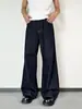 Jeans de mezclilla estilo retro americano, color original, para hombre, nueva colección 2026, moda de alta calle, corte holgado, pierna recta, pantalones largos versátiles
