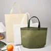 Bolsas de Lona Personalizadas con Logos Impresos, Bolsas de Algodón Hechas a Medida, Bolsas Lisas, Bolsas de Compra para Regalo al por Mayor