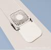 Ventilador de Mano Plegable de Escritorio Carga USB Escritorio Creativo Oficina Conveniente Bolsillo Exterior Ventilador Pequeño Mini