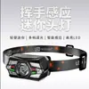 Super Brilhante LED de Pesca Headlamp de Cabeça por Indução Bateria de Ultra Longa Duração Luz Forte Outdoor Longa Distância Carregamento