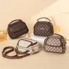 Bolso Mk F para Mujer 2026 Nueva Moda Tendencia Triángulo Bolso de Hombro Cruzado Bolso de Mano Gran Capacidad Bolso Redondo Pequeño Versátil
