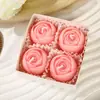 Conjunto de Velas Perfumadas de Rosa Atacado para Uso Doméstico Criativo Romântico Presente de Dia dos Namorados Vela Lembrança de Fragrância Transfronteiriça