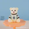 Nuevo oso de peluche de moda Copa del Mundo figura de resina creativa cultural y creativa caja sorpresa decoración adorno al por mayor
