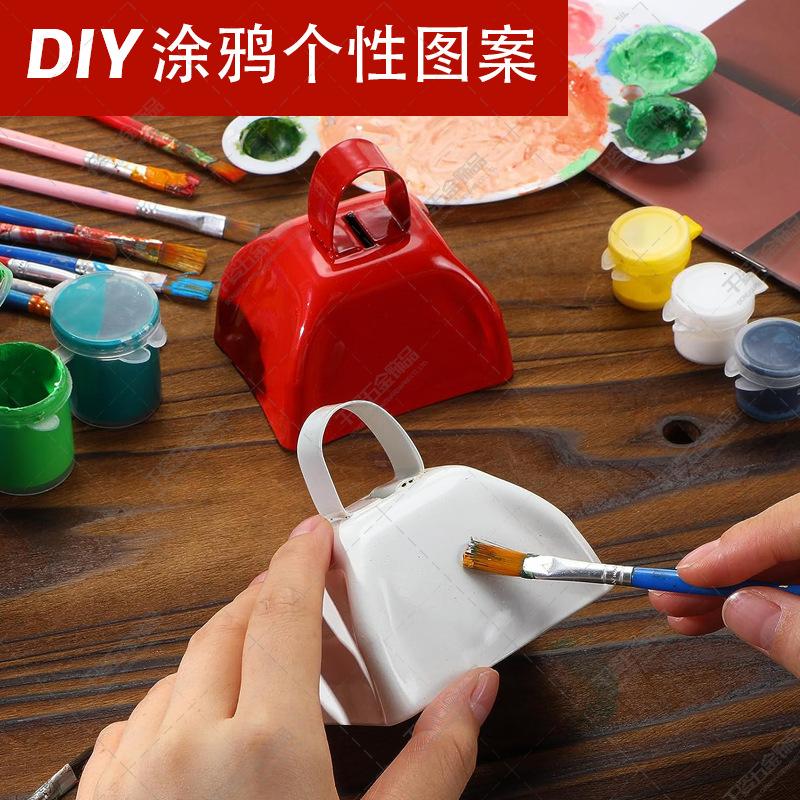 烤漆3寸方形牛铃35