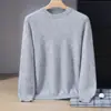 Suéter de cachemira para bebé, cuello alto medio para hombre, color liso, casual de negocios, manga larga, cuello medio, camiseta interior de punto de lana