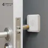 Batente de Porta de Silicone, Protetor de Porta, Adesivo Protetor de Móveis, Almofada Anticolisão para Geladeira, Adesivo Anticolisão para Maçaneta de Porta