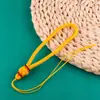 Alça de Corda Grande Corda Lanyard para Celular Alça de Corda Tecida à Mão Fivela de Abacaxi Atacado com Desconto